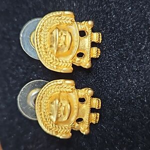 Pre-Columbian Tairona Figure Earrings